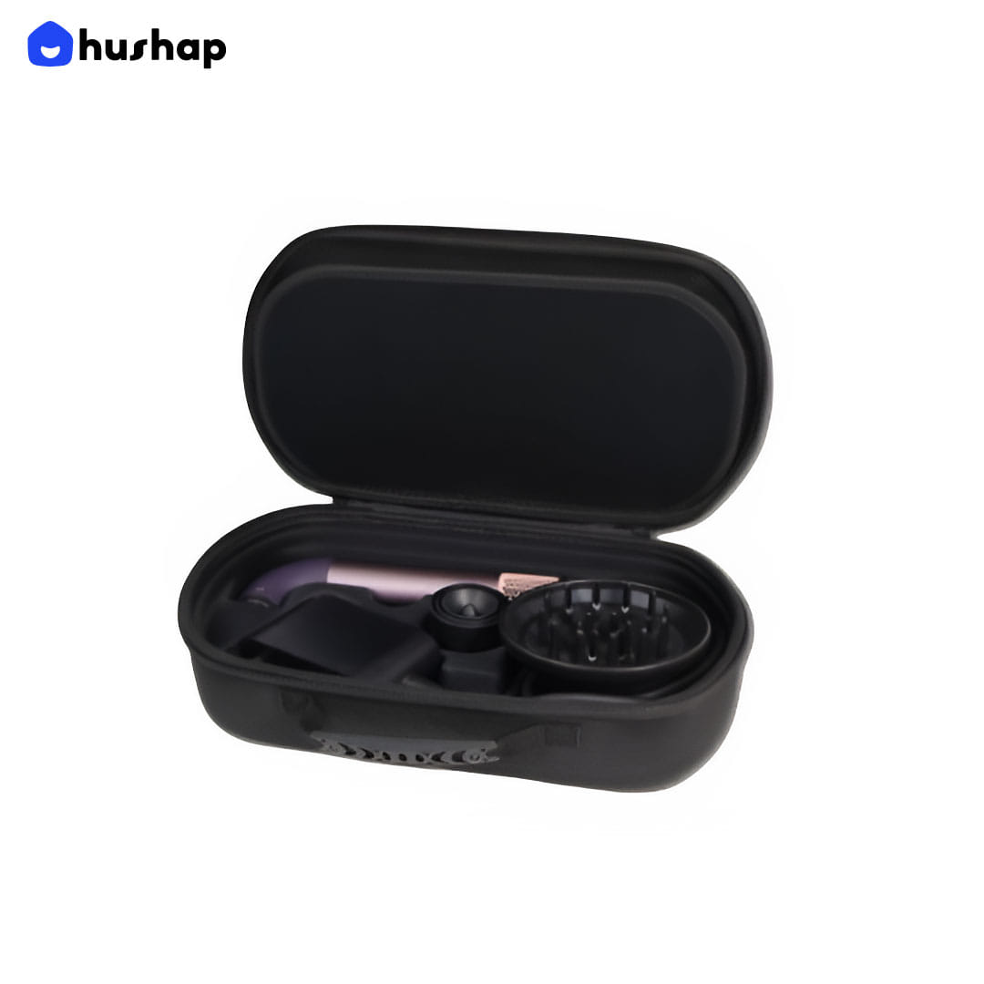 กระเป๋าเก็บไดร์ HUSHAP รุ่น COMPACT CARRY สำหรับ DYSON SUPERSONIC R HD17 ขนาด 12X39X21 CM สีดำ_0