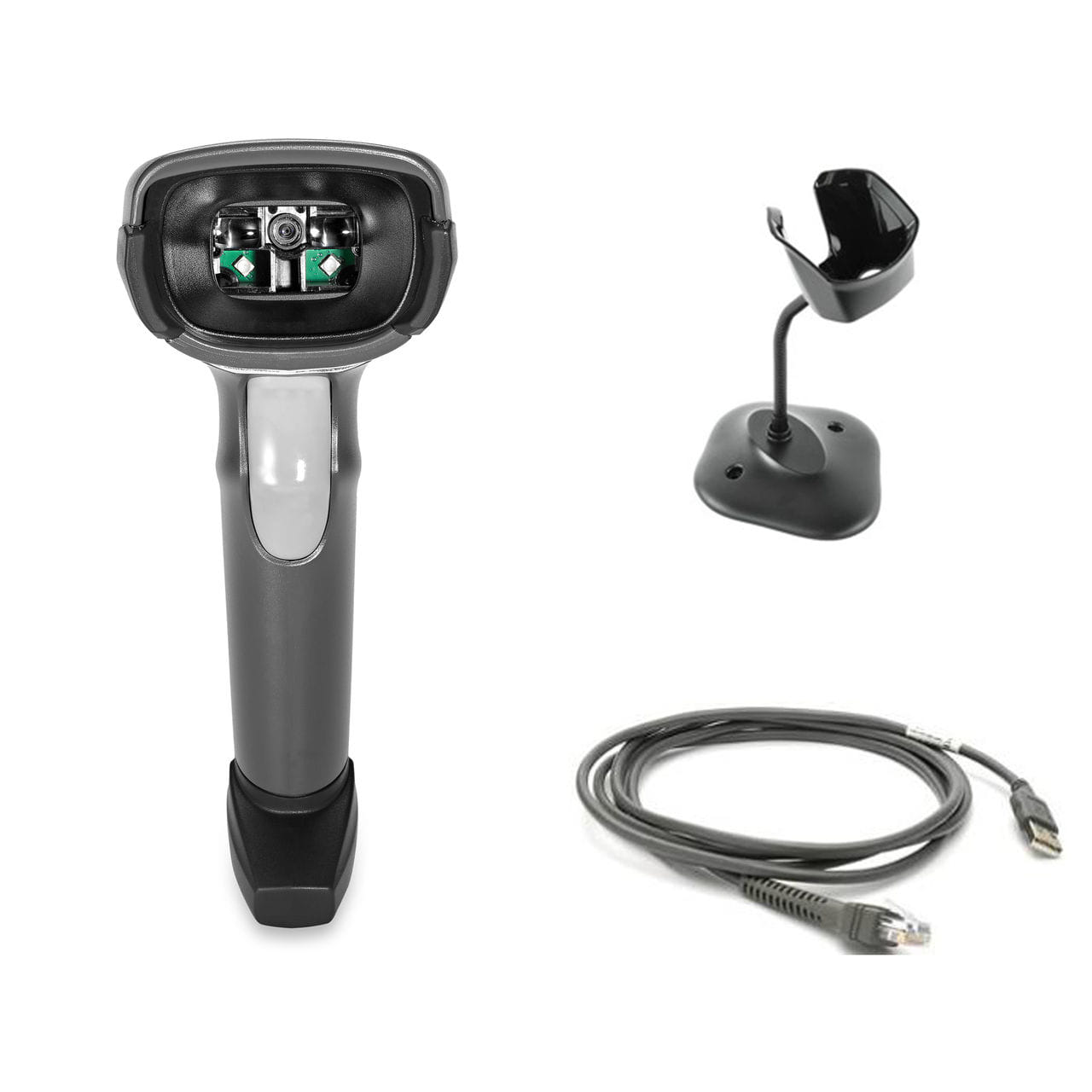 เครื่องสแกนบาร์โค้ด ZEBRA รุ่น ZEB DS2208-SR USB พร้อมขาตั้ง_0