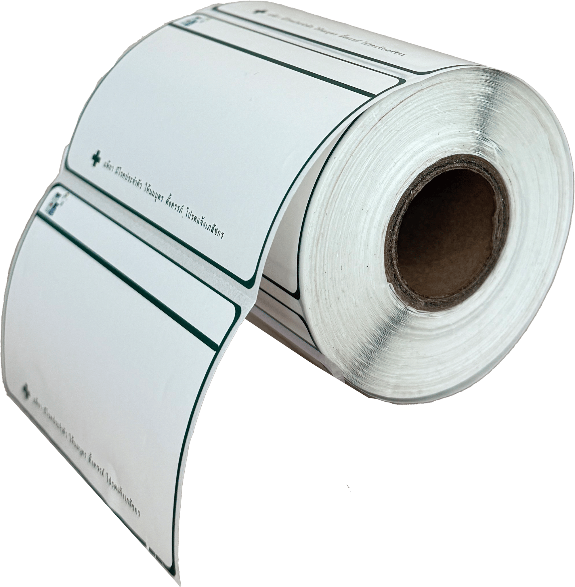 กระดาษสติ๊กเกอร์ความร้อน EASYPRINT ฉลากยาเขียว ขนาด 80 X 50 มม. 500 ดวง_0