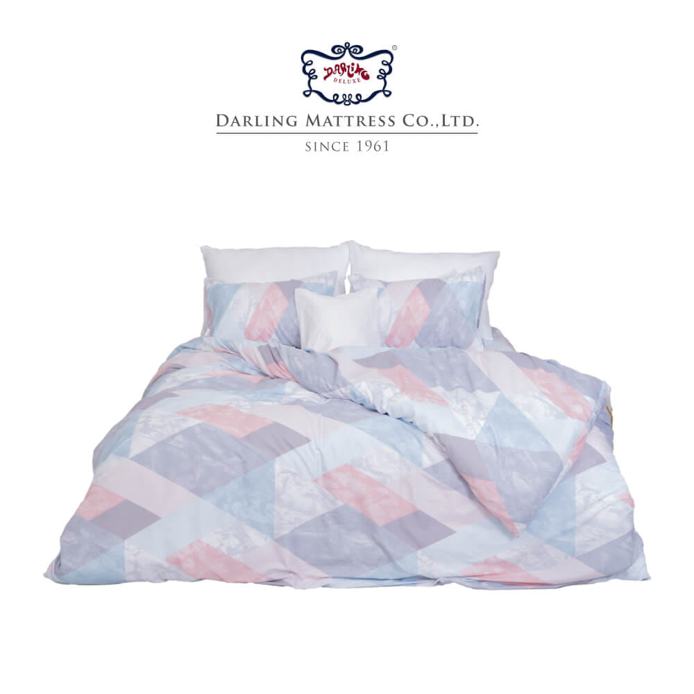 ชุดผ้าปูผ้านวม 5 ฟุต DARLING MATTRESS รุ่นแอบสแตรกต์ ลายมาร์เบิ้ล_0