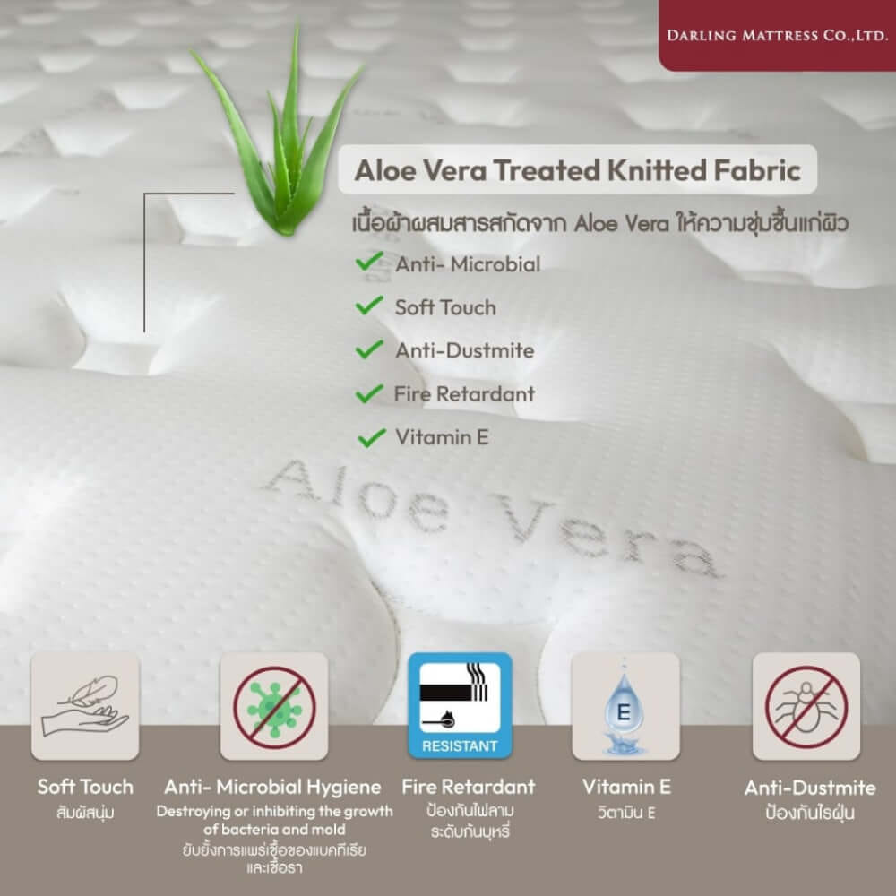 ที่นอนสปริงแบบนุ่ม 6 ฟุต DARLING MATTRESS รุ่นแบ็คแคร์ออร์โธพีดิค_1