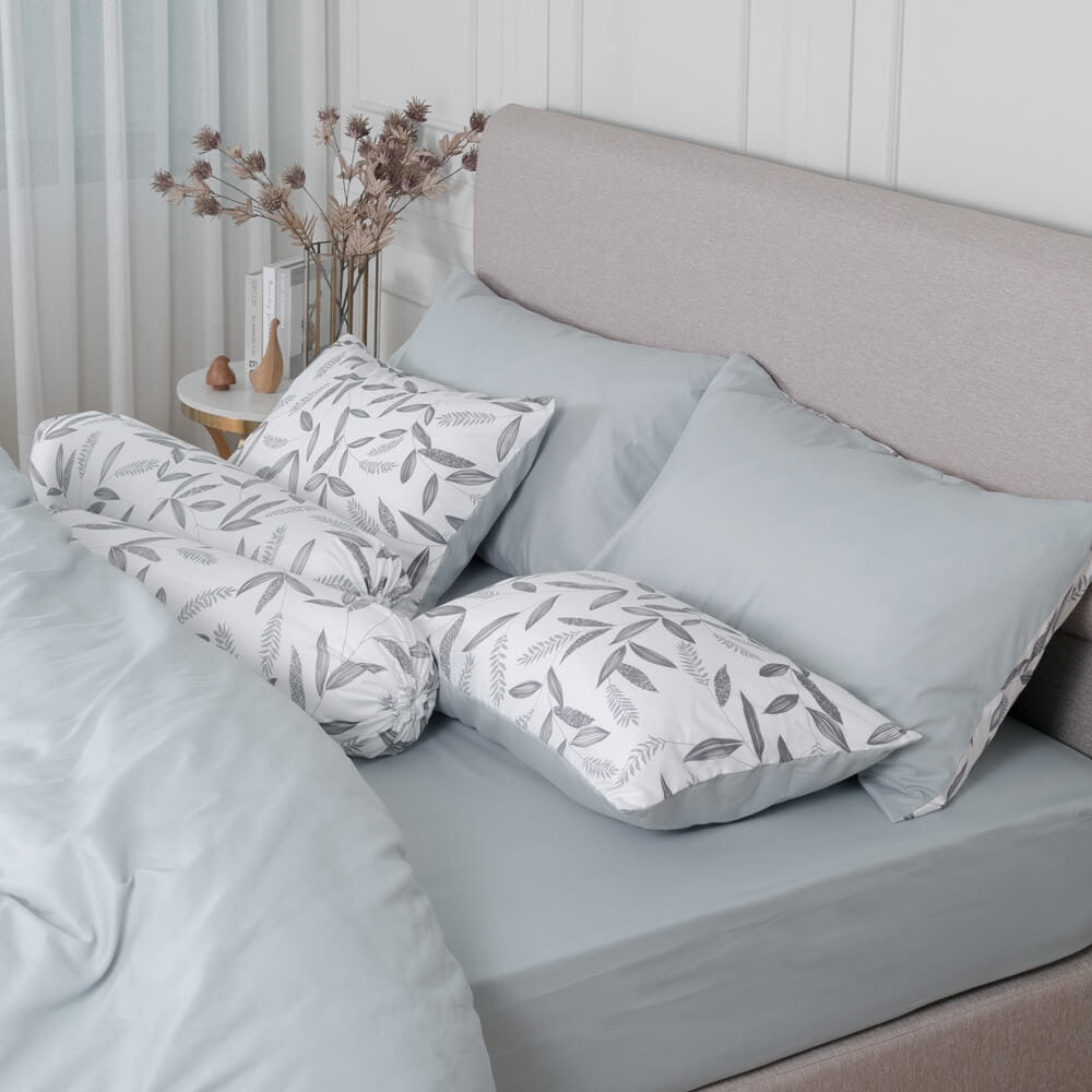 ชุดผ้าปูผ้านวม 5 ฟุต DARLING MATTRESS รุ่น2 สี 2 สไตล์ ลายลีฟลี่