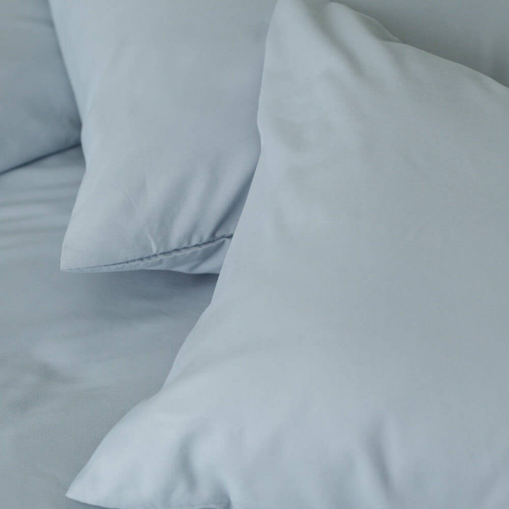 ชุดผ้าปูผ้านวม 6 ฟุต DARLING MATTRESS รุ่นสีพื้น สีเพิร์ลบลู
