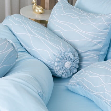 ชุดผ้าปูผ้านวม 3.5 ฟุต DARLING MATTRESS รุ่น2 สี 2 สไตล์ ลายริวารี่