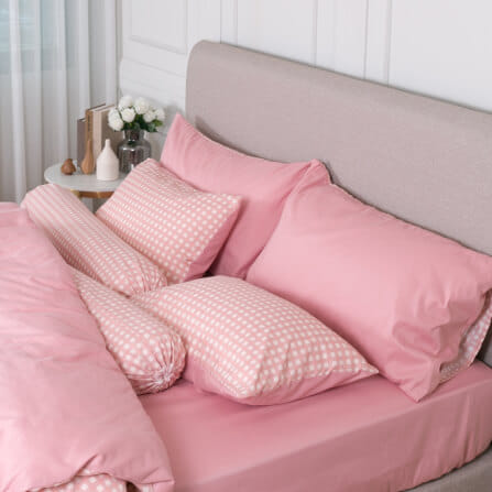 ชุดผ้าปูผ้านวม 6 ฟุต DARLING MATTRESS รุ่น2 สี 2 สไตล์ ลายแคนดี้_1