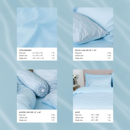 ชุดผ้าปูผ้านวม 3.5 ฟุต DARLING MATTRESS รุ่น2 สี 2 สไตล์ ลายริวารี่_2