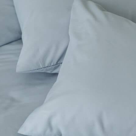 ชุดผ้าปูผ้านวม 6 ฟุต DARLING MATTRESS รุ่นสีพื้น สีเพิร์ลบลู_3