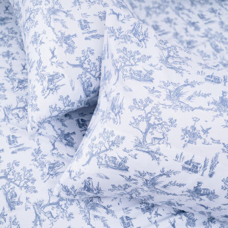 ชุดผ้าปูผ้านวม 6 ฟุต DARLING MATTRESS รุ่นลายดอกไม้ ลายวิคทอเรีย_3