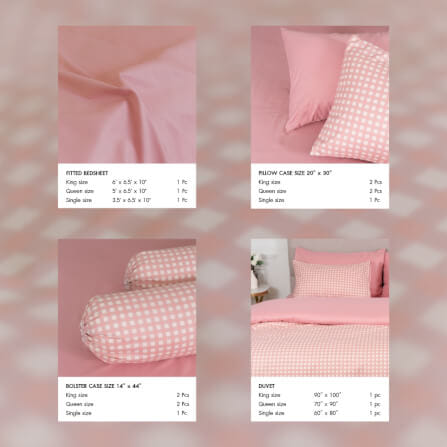 ชุดผ้าปูผ้านวม 3.5 ฟุต DARLING MATTRESS รุ่น2 สี 2 สไตล์ ลายแคนดี้_3