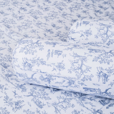 ชุดผ้าปูผ้านวม 6 ฟุต DARLING MATTRESS รุ่นลายดอกไม้ ลายวิคทอเรีย_4