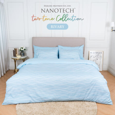 ชุดผ้าปูผ้านวม 3.5 ฟุต DARLING MATTRESS รุ่น2 สี 2 สไตล์ ลายริวารี่_7