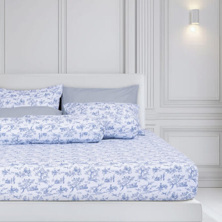ชุดผ้าปูผ้านวม 3.5 ฟุต DARLING MATTRESS รุ่นลายดอกไม้ ลายวิคทอเรีย_9