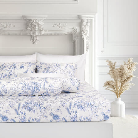 ชุดผ้าปูผ้านวม 5 ฟุต DARLING MATTRESS รุ่นลายดอกไม้ ลายออเดรย์_8