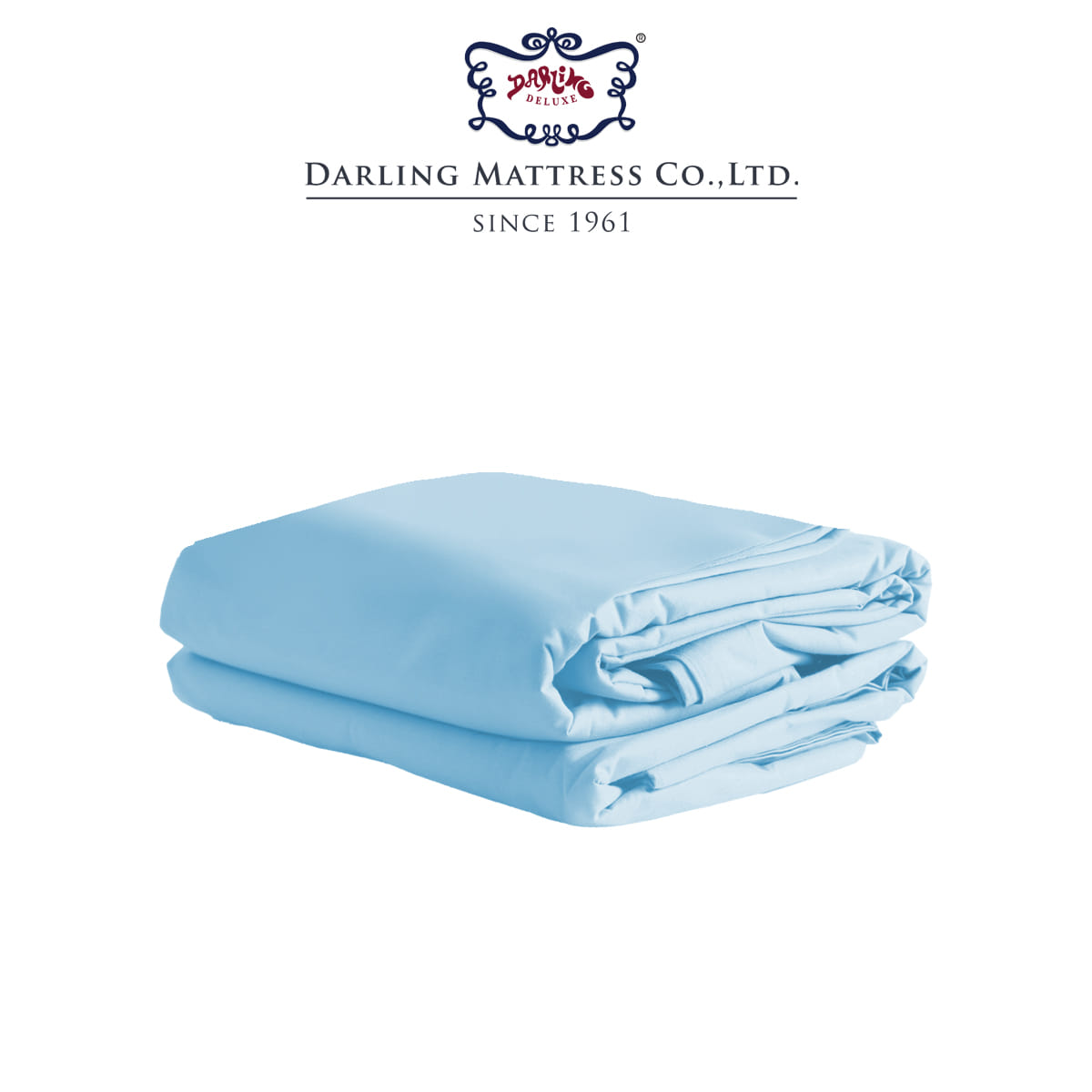 ปลอกผ้าห่มนวม DARLING MATTRESS รุ่นนาโนเทค ใช้กับไส้นวมขนาด 70X90 นิ้ว ลายเบบี้บลู_0