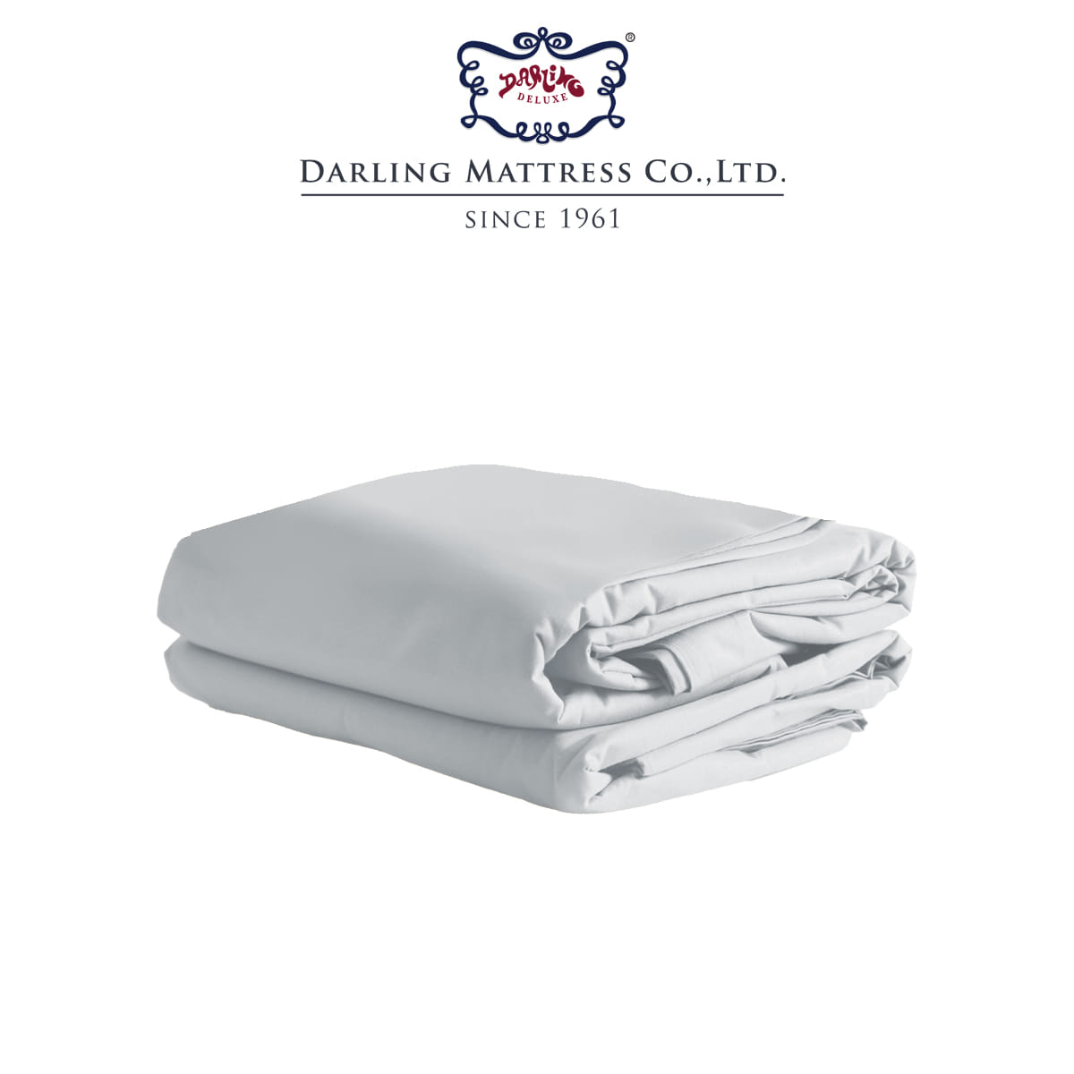 ปลอกผ้าห่มนวม DARLING MATTRESS รุ่นนาโนเทค ใช้กับไส้นวมขนาด 90X100 นิ้ว ลายเทาอ่อน_0