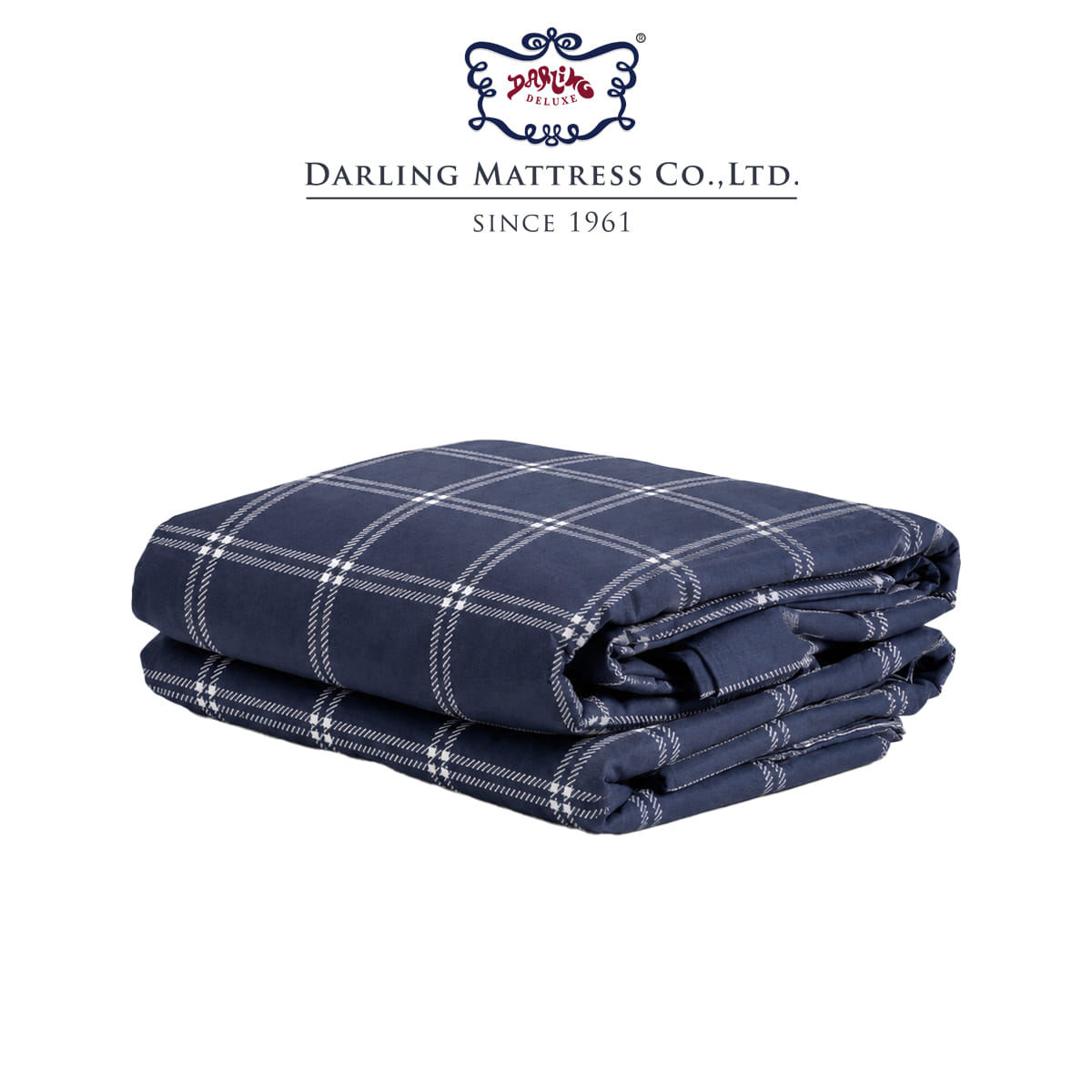 ปลอกผ้าห่มนวม DARLING MATTRESS รุ่นนาโนเทค ใช้กับไส้นวมขนาด 60X80 นิ้ว ลายเดนิม_0