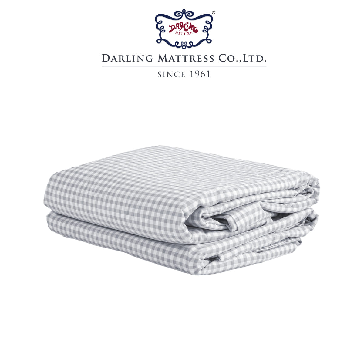 ปลอกผ้าห่มนวม DARLING MATTRESS รุ่นนาโนเทค ใช้กับไส้นวมขนาด 60X80 นิ้ว ลายสก๊อตเทา_0