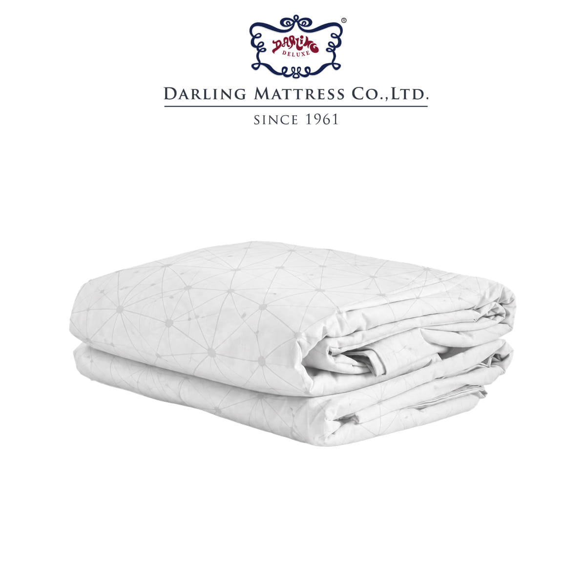 ปลอกผ้าห่มนวม DARLING MATTRESS รุ่นนาโนเทค ใช้กับไส้นวมขนาด 70X90 นิ้ว ลายไดมอนด์_0
