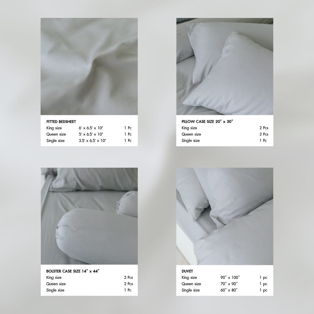 ปลอกผ้าห่มนวม DARLING MATTRESS รุ่นนาโนเทค ใช้กับไส้นวมขนาด 70X90 นิ้ว ลายเทาอ่อน_2