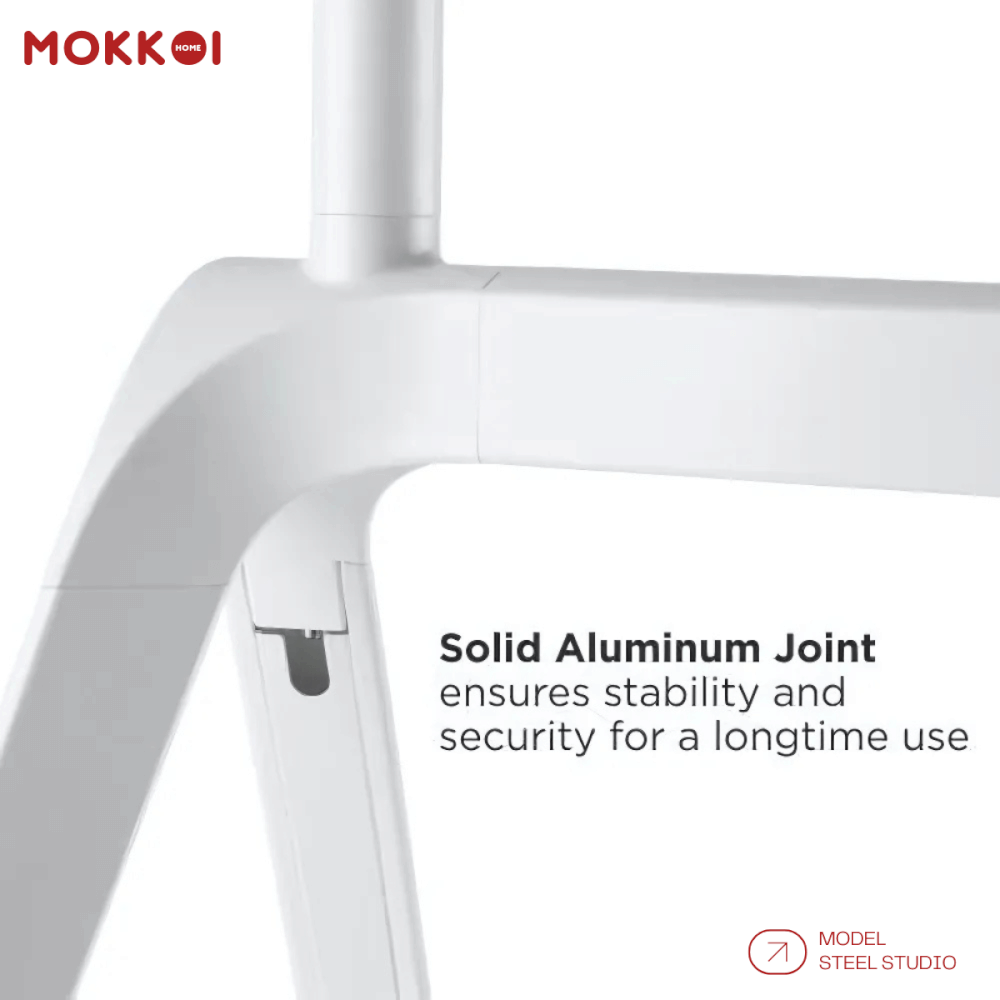 ขาตั้งทีวี MOKKOI HOME รุ่น STEEL STUDIO สำหรับทีวีขนาด 65-86 นิ้ว ALUMINIUM ALLOY
