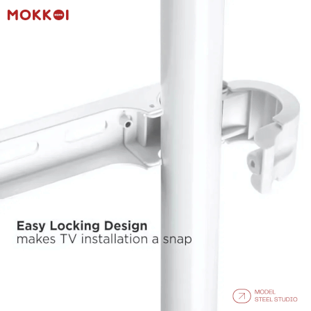 ขาตั้งทีวี MOKKOI HOME รุ่น STEEL STUDIO สำหรับทีวีขนาด 65-86 นิ้ว ALUMINIUM ALLOY_4