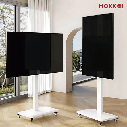 ขาตั้งทีวี MOKKOI HOME รุ่น KM-1600 WHITE สีขาว_8