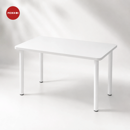 โต๊ะทำงาน MOKKOI HOME รุ่น WH-120 ขนาด 120 ซม. สีขาว_9