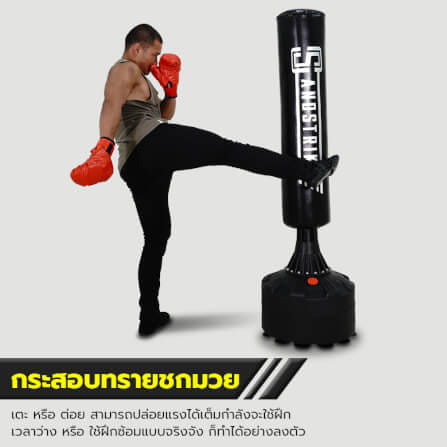 กระสอบทรายตั้งพื้น POWER REFORM BLACK DESERT BS-300_8