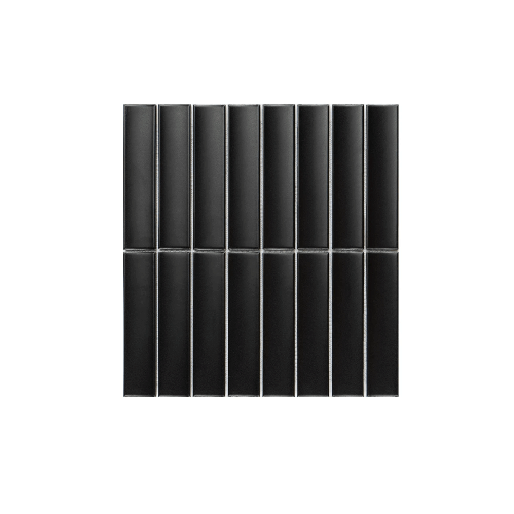 โมเสค TIMELESS TILES รุ่น TIPZY 27.5X29.6 ซม. สีดำ ผิวด้าน กระเบื้องผนัง_0
