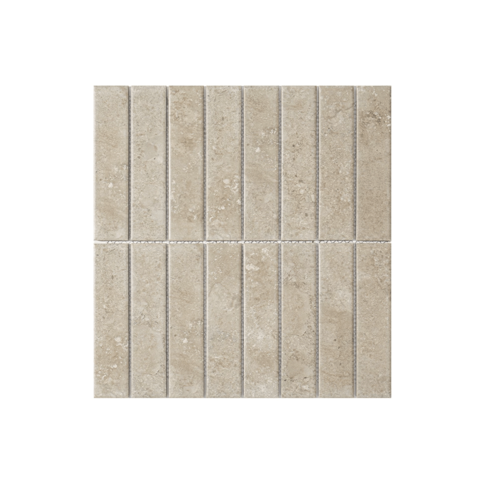 โมเสคเซรามิค TIMELESS TILES รุ่น RAWRY 28.4X29.6 ซม. สีเบจ PERFECT BEIGE สไตล์ลอฟต์