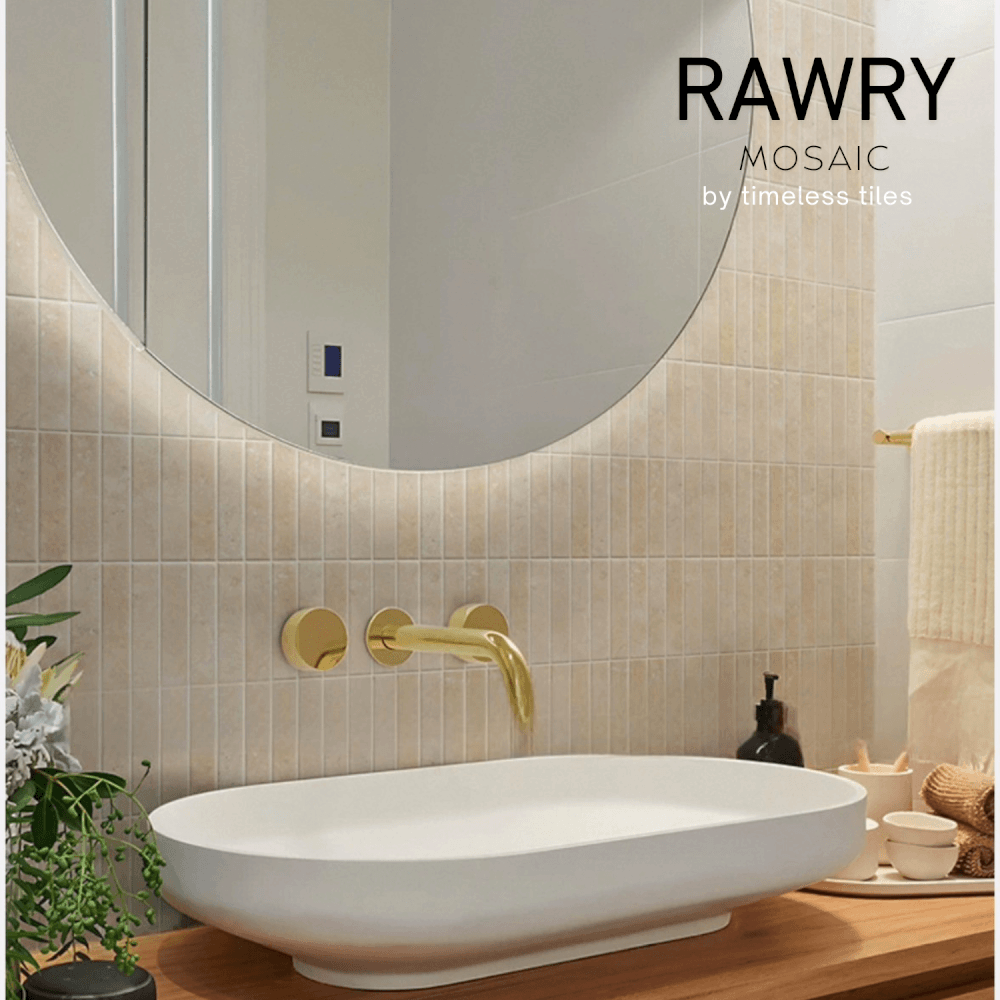 โมเสคเซรามิค TIMELESS TILES รุ่น RAWRY 28.4X29.6 ซม. สี WARM STONE ผิวด้าน สไตล์ลอฟต์_3
