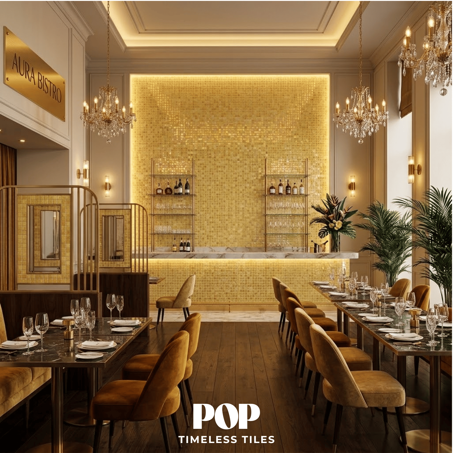 โมเสค TIMELESS TILES รุ่น POP HOLOGRAM 32.7 X 32.7 ซม. สีเหลือง ผิวเงา (ราคา/ตรม.)_3