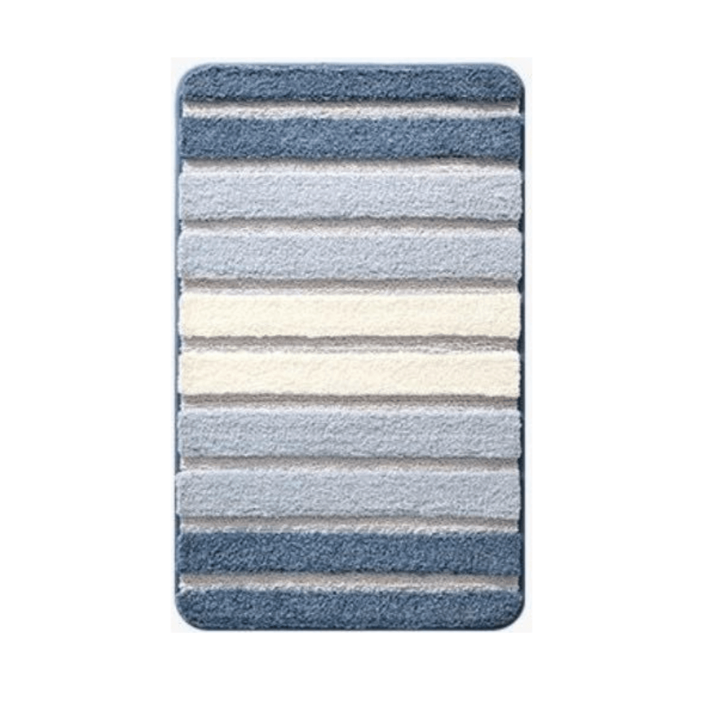 พรมเช็ดเท้า JKLOVEHOME DOORMAT SERIES 003 40X60 ซม. สีฟ้า