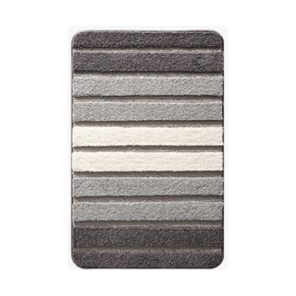 พรมเช็ดเท้า JKLOVEHOME DOORMAT SERIES 003 40X60 ซม. สีเทา