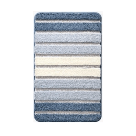 พรมเช็ดเท้า JKLOVEHOME DOORMAT SERIES 003 40X60 ซม. สีฟ้า_0