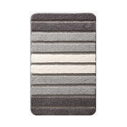 พรมเช็ดเท้า JKLOVEHOME DOORMAT SERIES 003 40X60 ซม. สีเทา_0