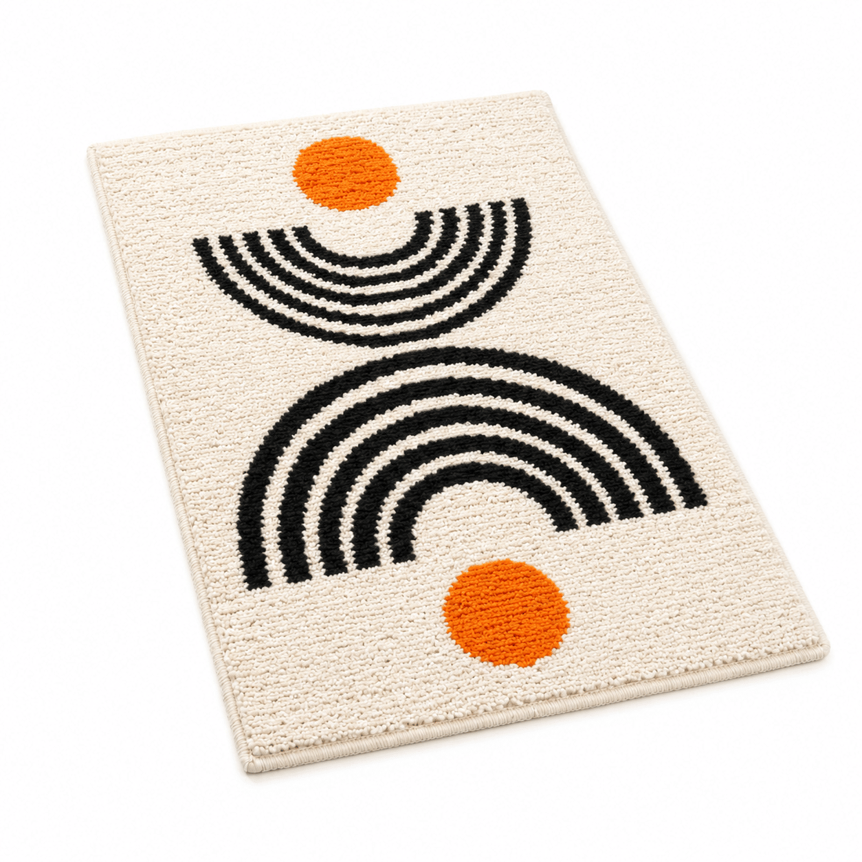 พรมเช็ดเท้า JKLOVEHOME DOORMAT SERIES 044 40X60 ซม. สีครีม_0