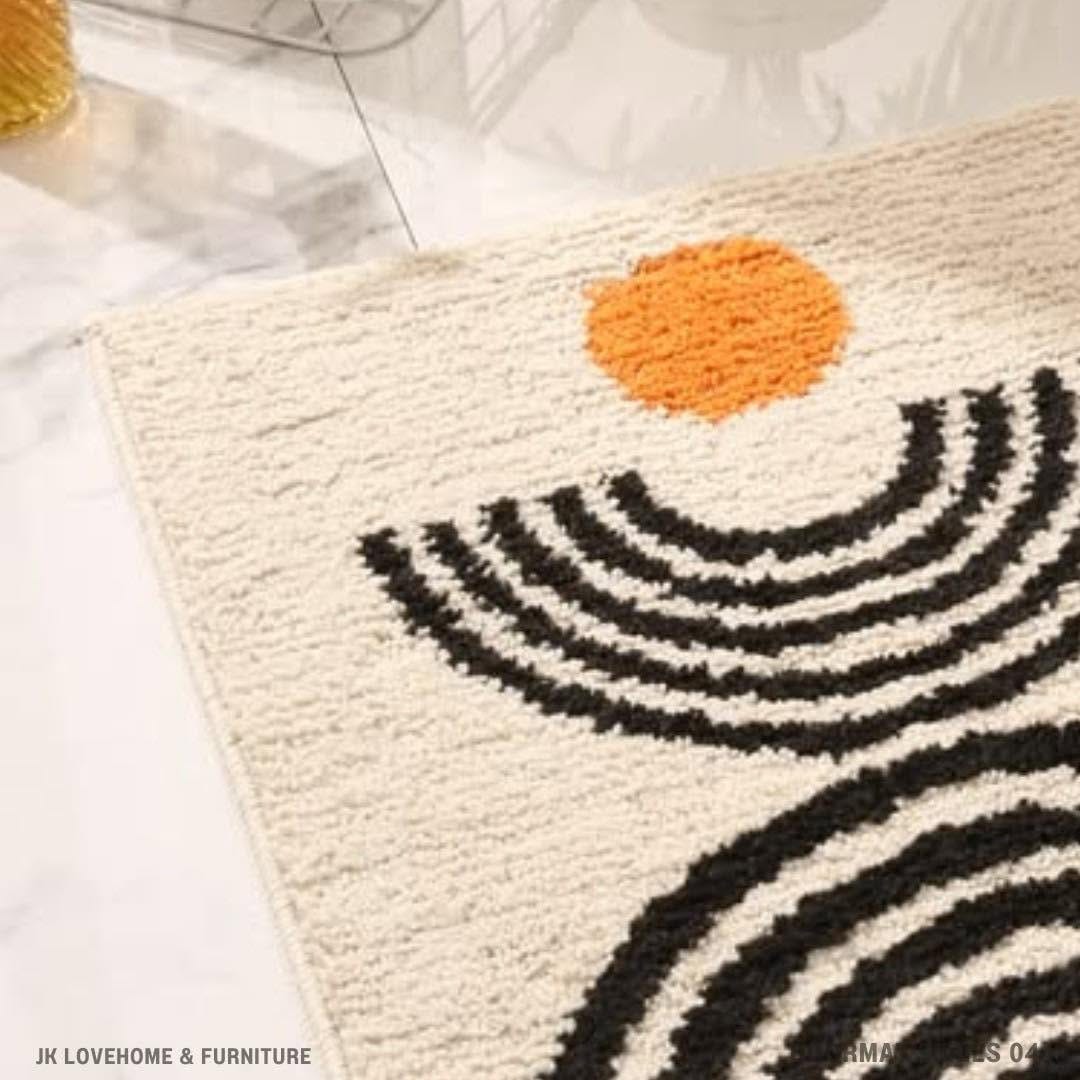 พรมเช็ดเท้า JKLOVEHOME DOORMAT SERIES 044 40X60 ซม. สีครีม_1