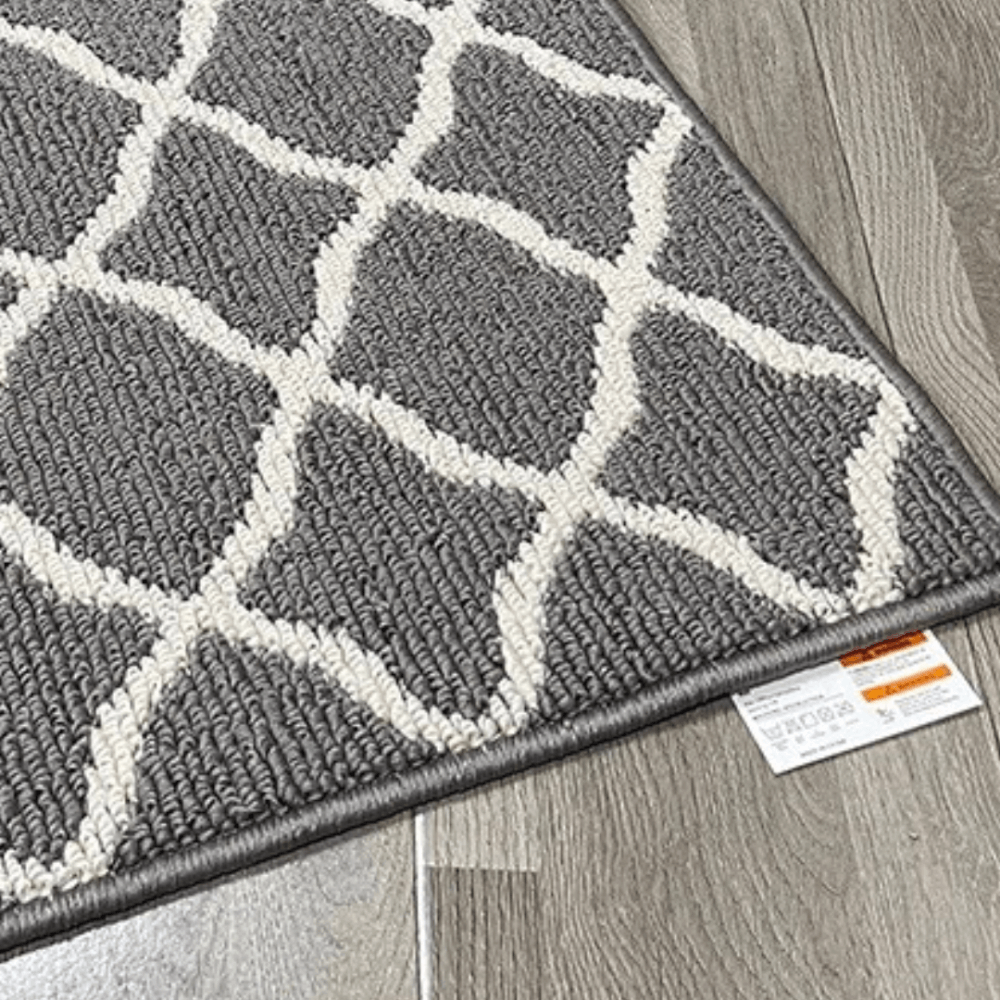 พรมเช็ดเท้า JKLOVEHOME DOORMAT SERIES 045 45X150 ซม. สีเทา_1