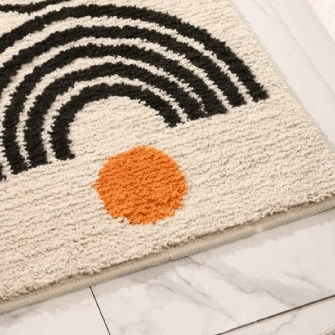 พรมเช็ดเท้า JKLOVEHOME DOORMAT SERIES 044 40X60 ซม. สีครีม_2