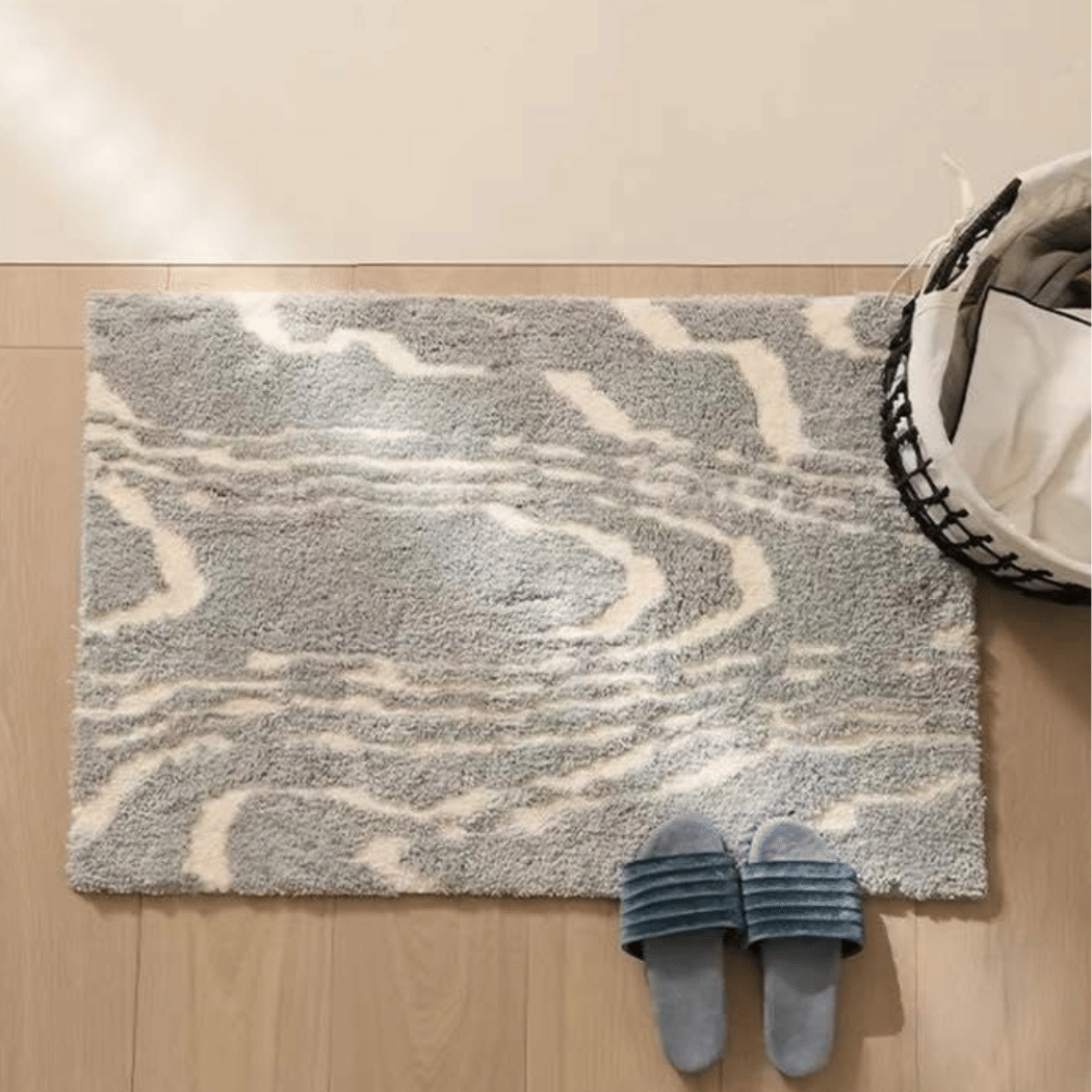 พรมเช็ดเท้า JKLOVEHOME DOORMAT SERIES 048 40X60 ซม. สีเทา_3