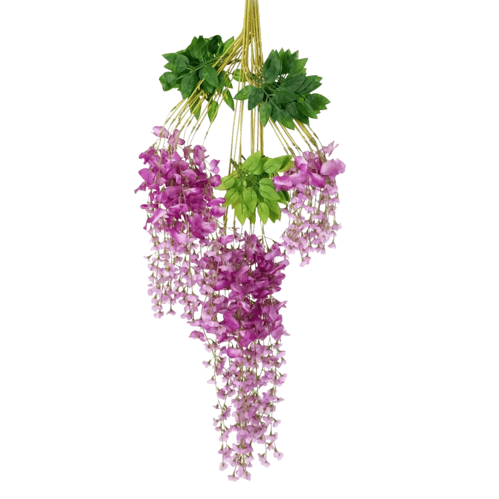 ไม้เลื้อยวิสทีเรียปลอม PIMARN รุ่น PID652 ,สีม่วง_0
