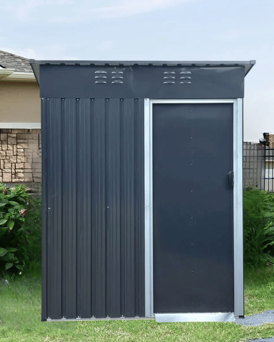 บ้านเก็บของกลางแจ้ง PIMARN รูปแบบ 1 ประตูสไลด์ 164X85X184 ซม._1