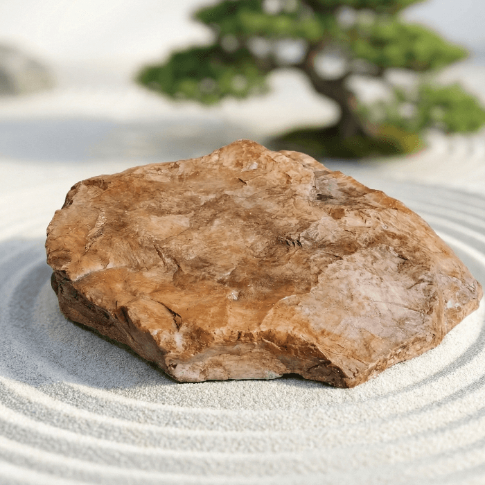 ก้อนหินเทียมไฟเบอร์กลาส OCEANROCK DECOR รุ่น OCR03 สําหรับงานตกแต่งสวน สีน้ำตาล_1