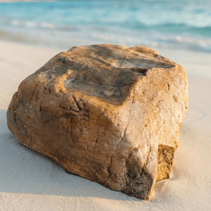 ก้อนหินเทียมไฟเบอร์กลาส OCEANROCK DECOR รุ่น OCR05 สําหรับงานตกแต่งสวน สีน้ำตาล_2