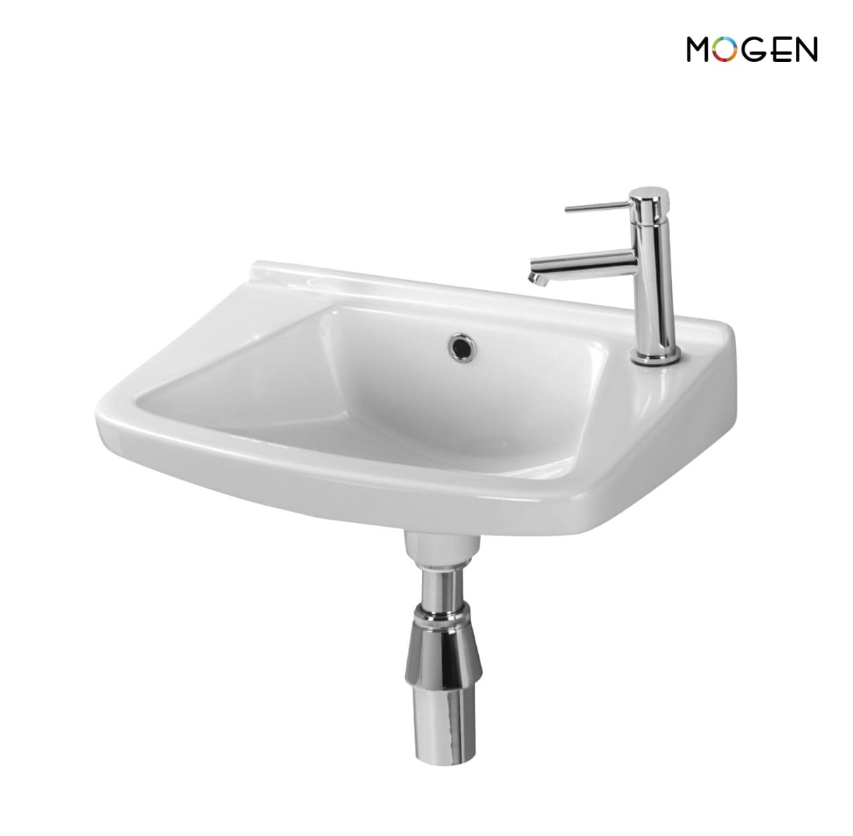 อ่างล้างหน้าแขวนผนัง MOGEN รุ่น MA302 (B) สีขาว_0