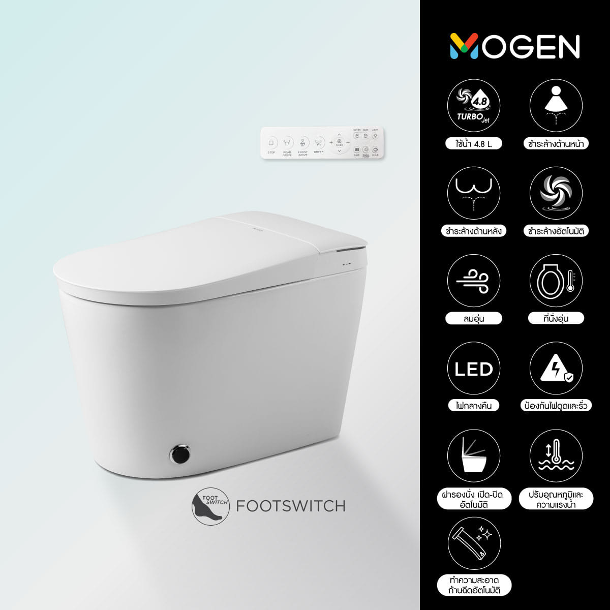 สุขภัณฑ์อัตโนมัติ  MOGEN รุ่น MO88(ECO-IE)_3