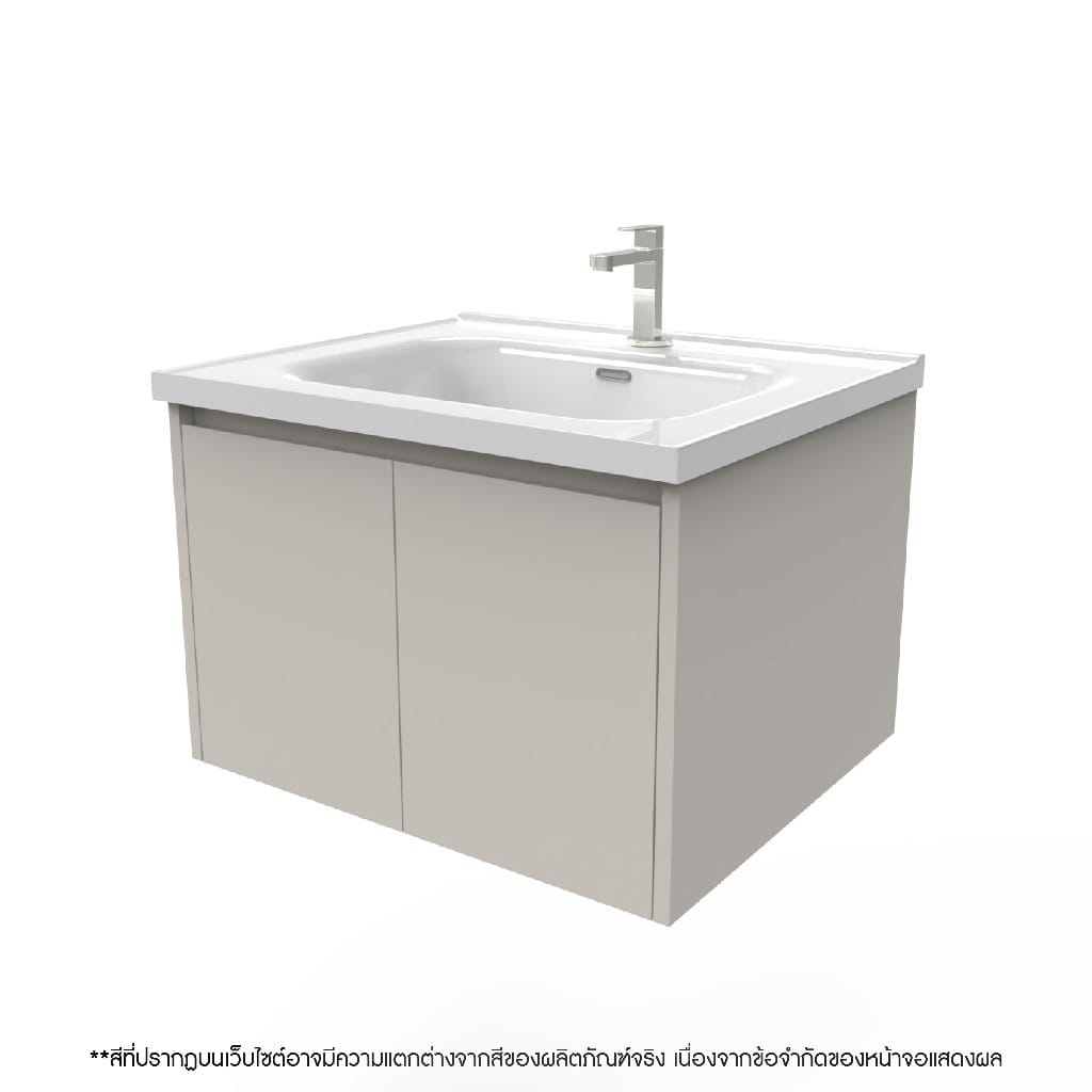 อ่างล้างหน้าพร้อมตู้กันน้ำ 100% MOGEN รุ่น LFU84060P27(SP1)  ขนาด 60 ซม._3