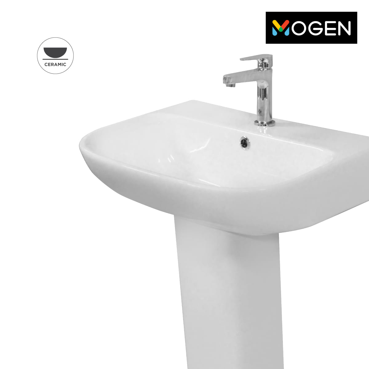 อ่างล้างหน้าแขวนผนัง พร้อมขาตั้งยาว MOGEN รุ่น MA566 สีขาว_3