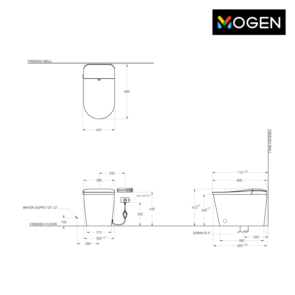 สุขภัณฑ์อัตโนมัติ  MOGEN รุ่น MO88(ECO-IE)_6